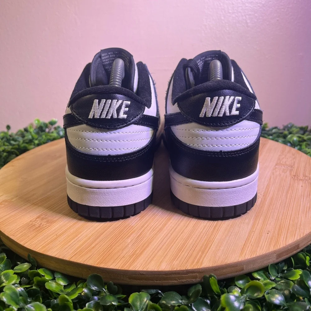 🔥 NIKE DUNK LOW RETRO PANDA BLACK WHITE SNEAKER SHOES MENS SIZE 8 DD1391-100 - Picture 4 of 9